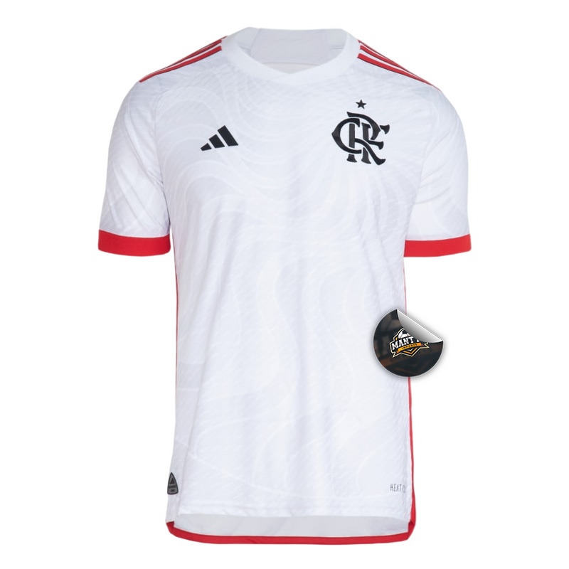 Camisa Flamengo Away 24/25 - Jogador Adidas Masculino - Branco