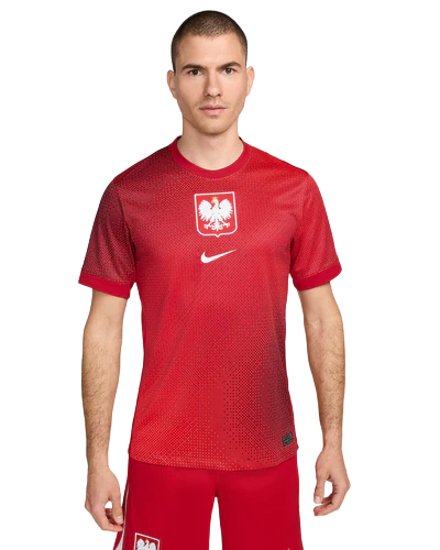 Camisa Polônia Away 24/25 - Torcedor Nike Masculino - Vermelho