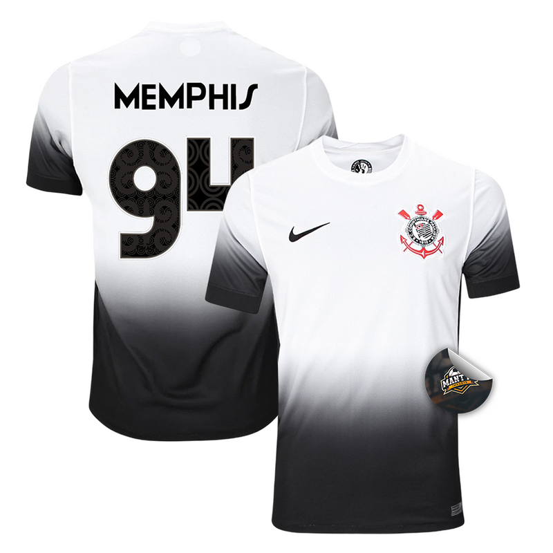 Camisa Timão Home 24/25 + Memphis