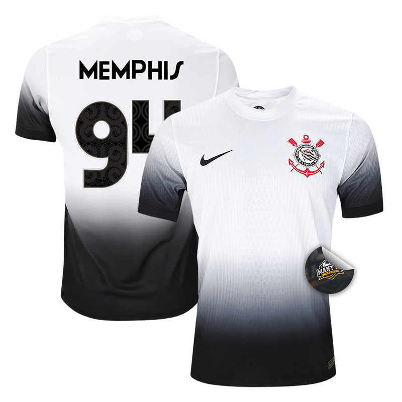 Camisa Timão Home 24/25 + Memphis