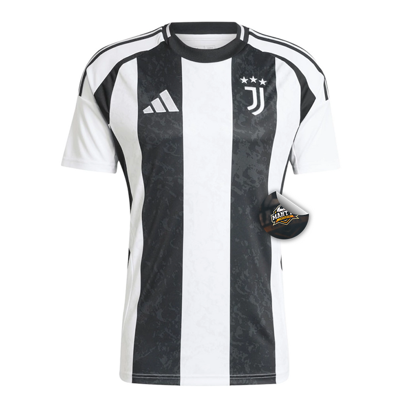 Camisa Juventus Home 24/25 - Torcedor Adidas Masculino - Branco e Preto