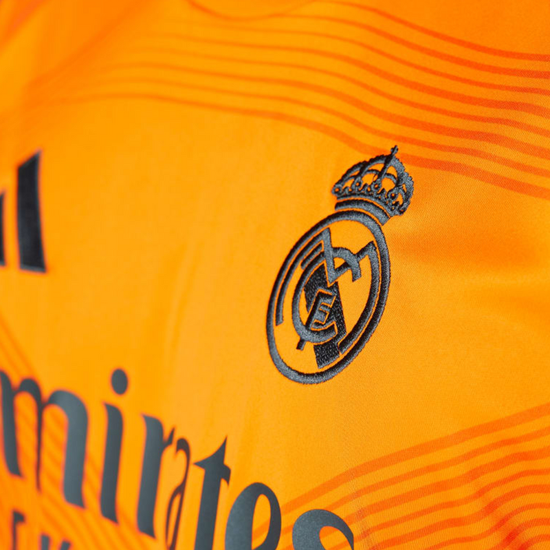 Camisa Real Madrid Away 24/25 - Torcedor Adidas Masculino - Laranja