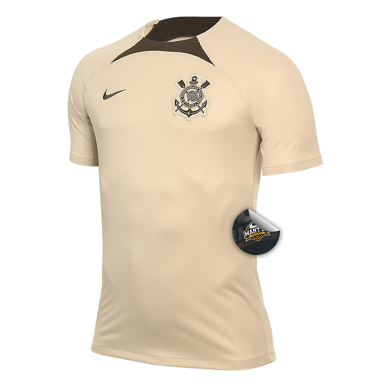 Camisa Timão Treino 24/25 - Torcedor Nike Masculino - Bege