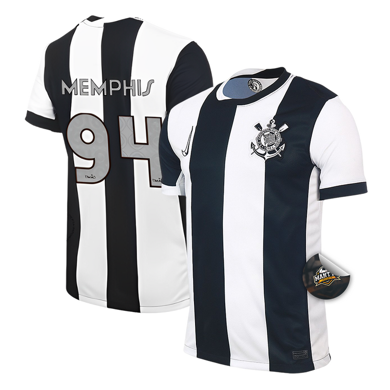 Camisa Timão Third 24/25 + Memphis