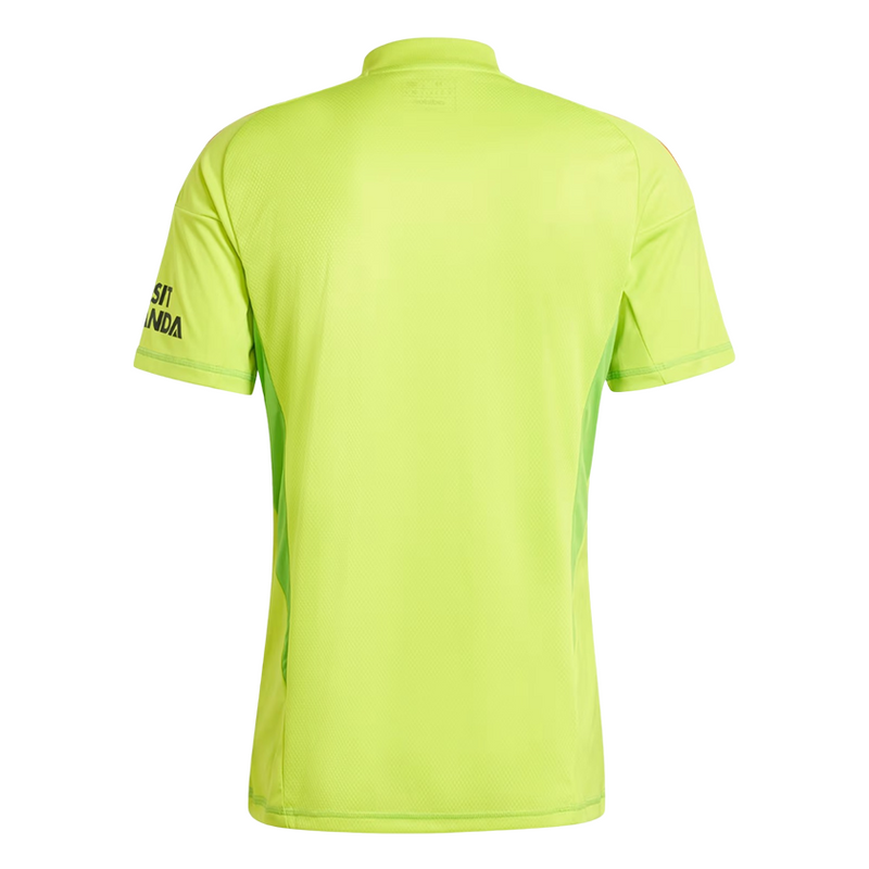 Camisa Arsenal Goleiro 24/25 - Torcedor Adidas Masculino - Verde