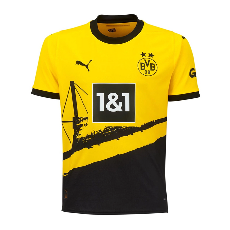 Camisa Borussia Dortmund Home 23/24 - Torcedor Puma Masculino