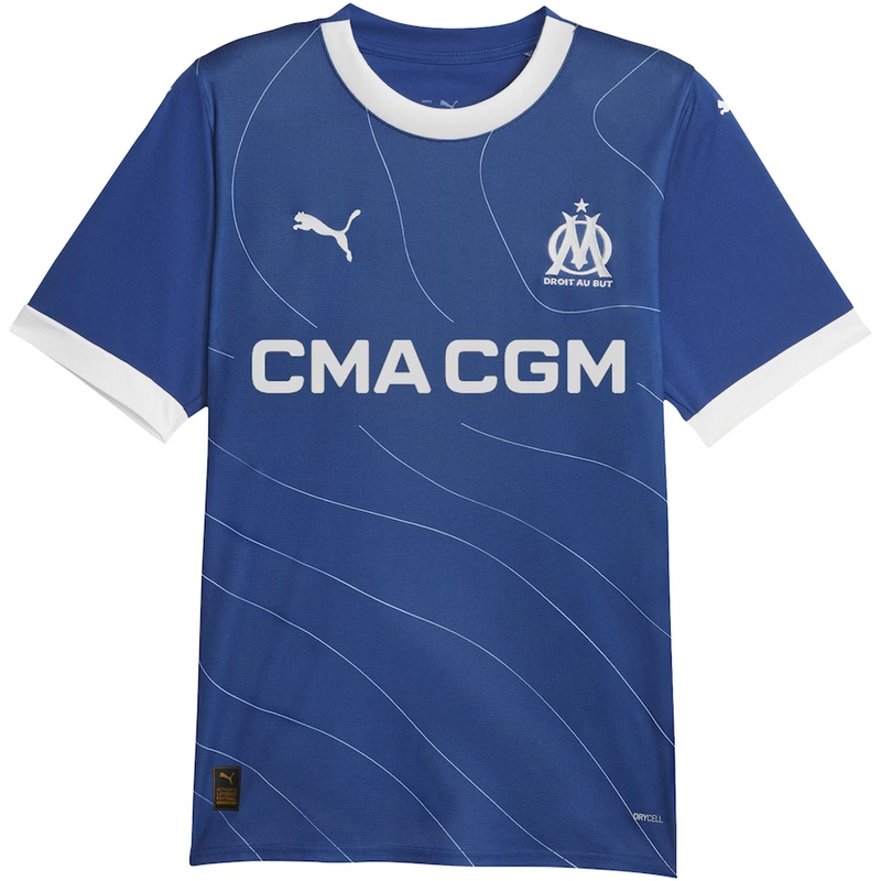 Camisa Olympique de Marseille Away 23/24 - Torcedor Puma Masculino