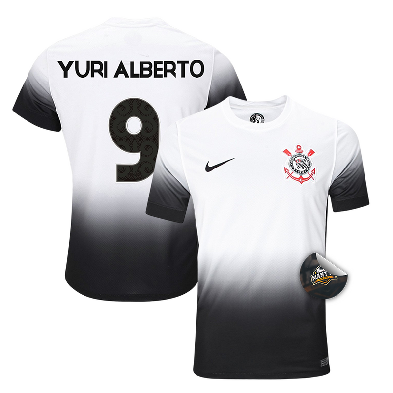 Camisa Timão Home 24/25 + Yuri Alberto